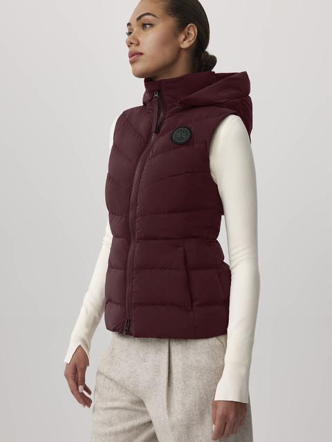 Clair Vest Black Label Garnet Stone