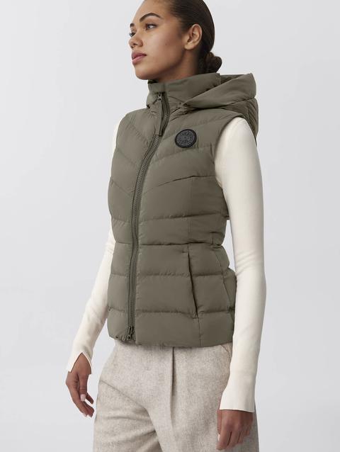 Clair Vest Black Label Smokey Sage