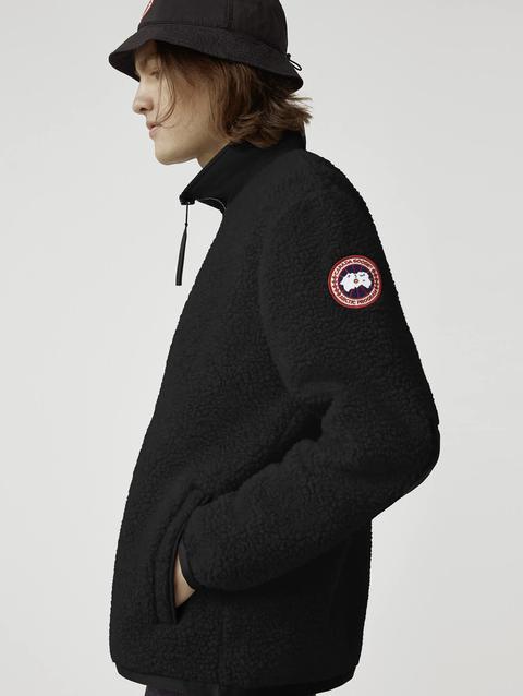 Renfrew Pullover Kind High Pile Fleece Black