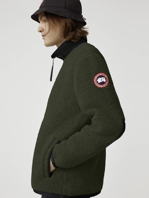 Renfrew Pullover Kind High Pile Fleece Dark Sage