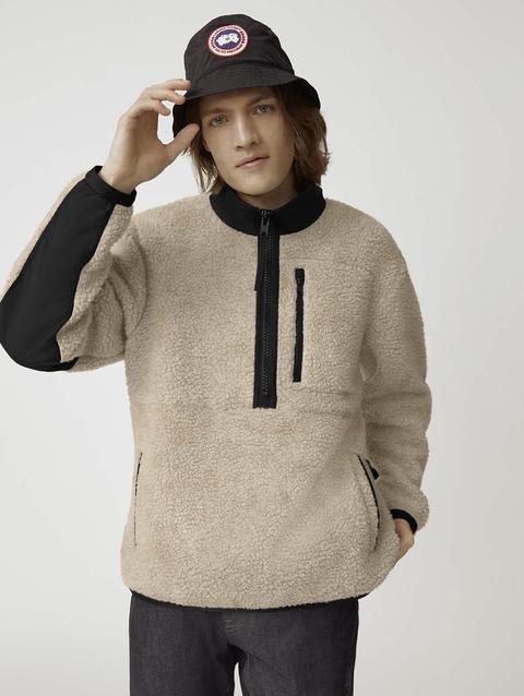 Renfrew Pullover Kind High Pile Fleece Light Tan