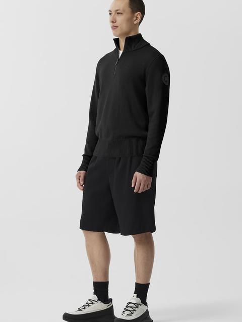 Rosseau ¼ Zip Sweater Black