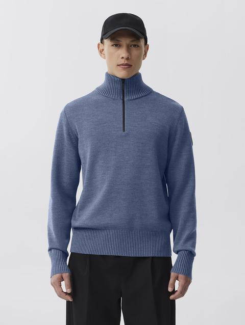 Rosseau ¼ Zip Sweater Ozone Blue Heather