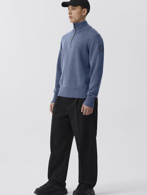 Rosseau ¼ Zip Sweater Ozone Blue Heather