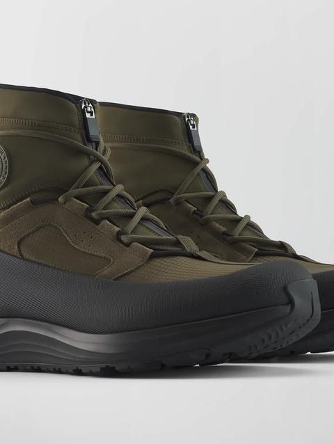 Men's Glacier Trail Sneaker High Military Green/Black