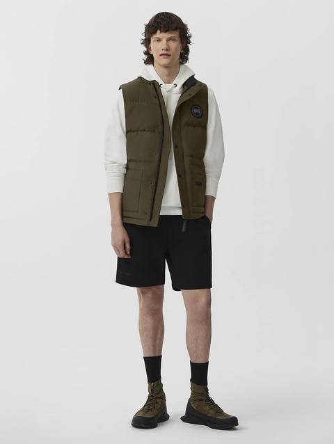 Freestyle Crew Vest Black Label Military Green