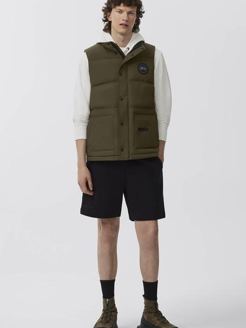 Freestyle Crew Vest Black Label Military Green