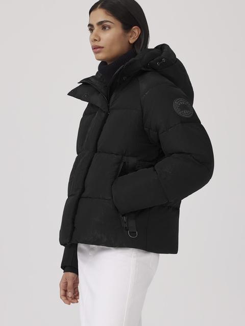 Junction Parka Black Label Shiny Crinkle Black