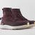 Women's Glacier Trail Sneaker High Burgundy/Northstar White