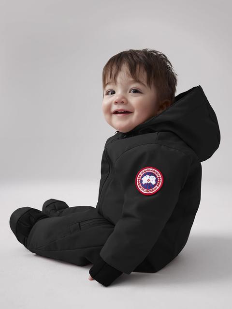 Baby Lamb Snowsuit Black