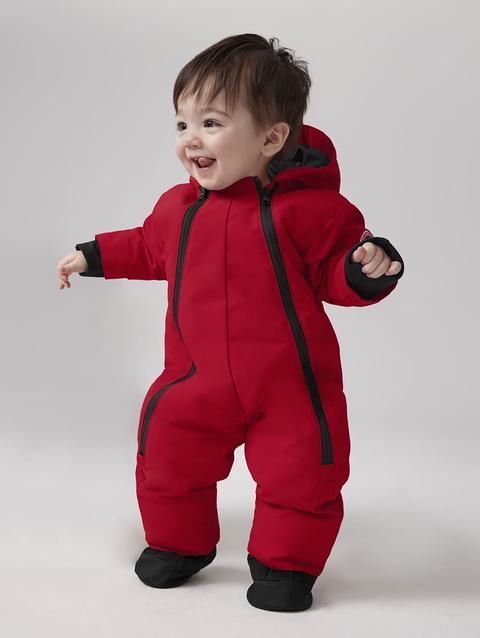 Baby Lamb Snowsuit Fortune Red