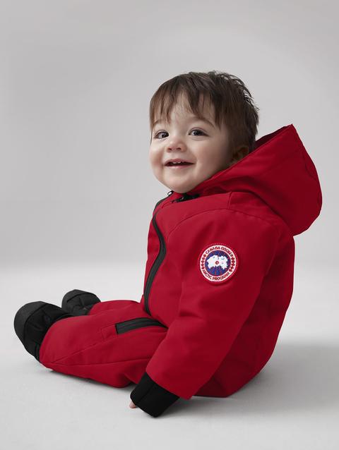 Baby Lamb Snowsuit Fortune Red