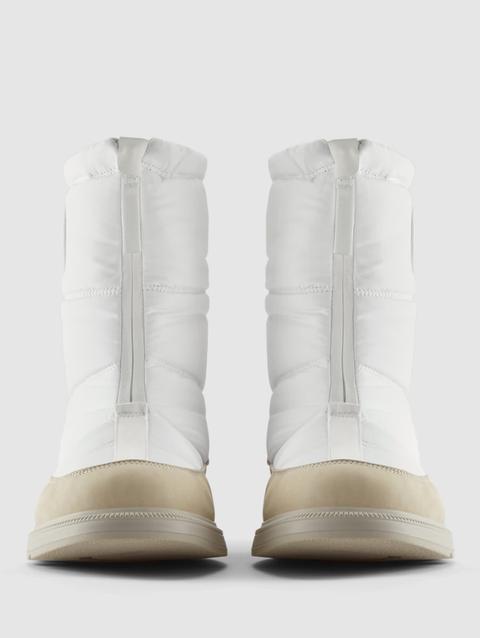 Women's Cypress Fold-Down Puffer Boot White/Snowcap