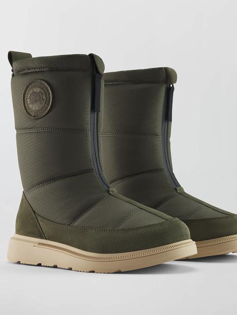 Women's Cypress Fold-Down Puffer Boot Military Green