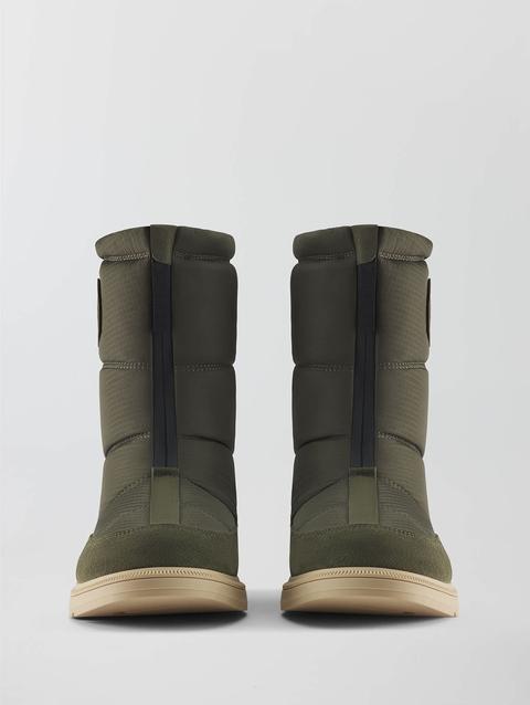 Women's Cypress Fold-Down Puffer Boot Military Green