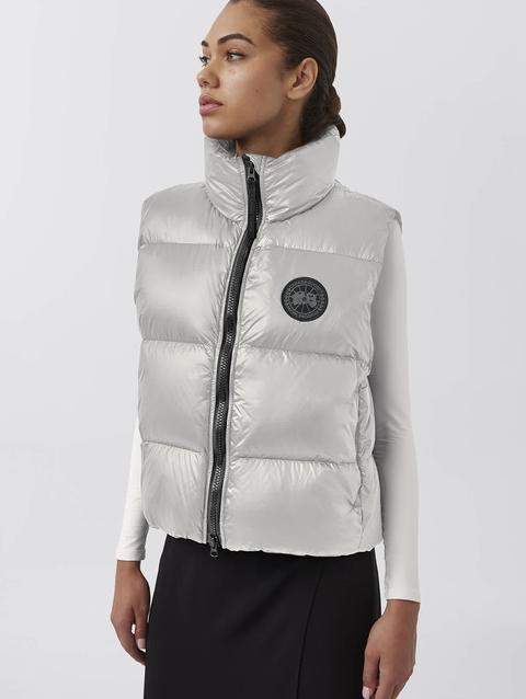 Cypress Puffer Vest Black Label Silverbirch