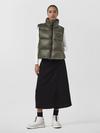 Cypress Puffer Vest Black Label Smokey Sage