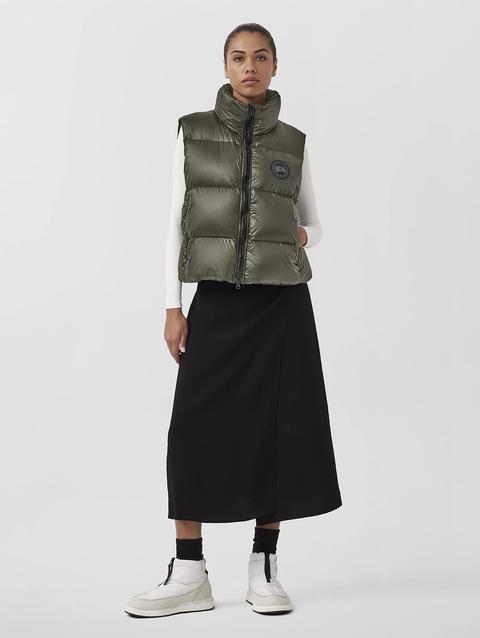 Cypress Puffer Vest Black Label Smokey Sage