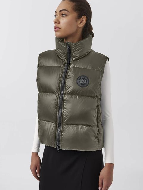 Cypress Puffer Vest Black Label Smokey Sage