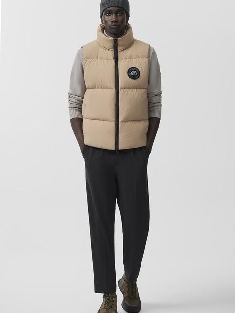 Lawrence Puffer Vest Black Label Desert Sand