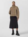 Junction Cropped Puffer Black Label Desert Sand