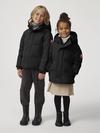 Kids Snowy Owl Parka New Edition Black