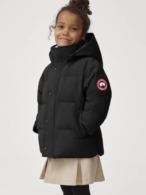 Kids Snowy Owl Parka New Edition Black