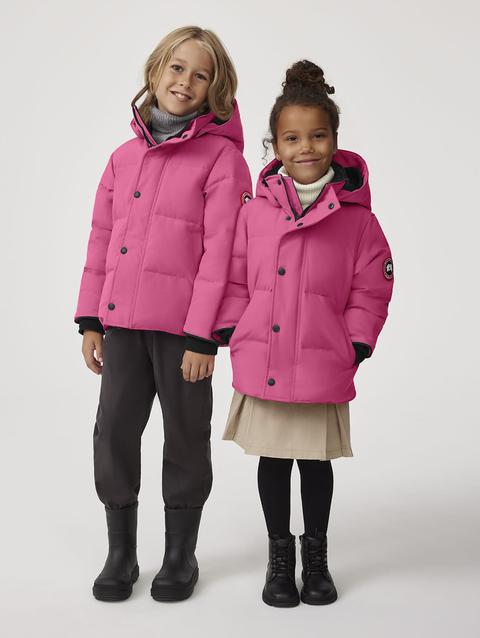 Kids Snowy Owl Parka New Edition Summit Pink