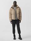 Lawrence Puffer Jacket Black Label Desert Sand