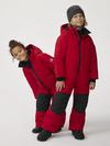 Kids Grizzly Snowsuit Fortune Red