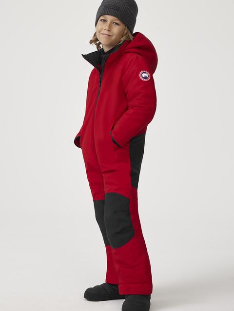 Kids Grizzly Snowsuit Fortune Red