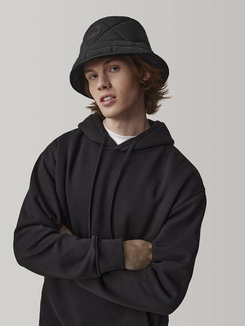 Puffer Reversible Bucket Hat Black