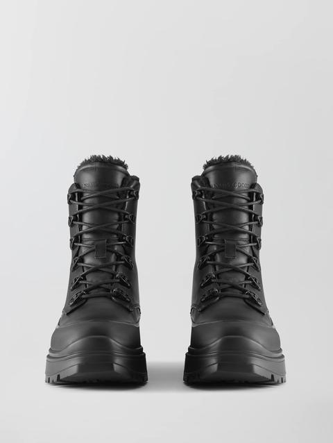 Kya Lace-up Boot Black