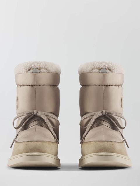 Demma Puffer Boot Tan/Linen