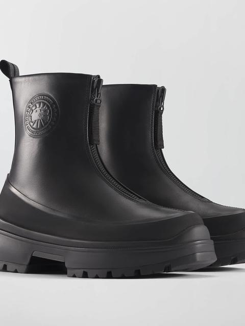 Kya Zip-up Boot Black