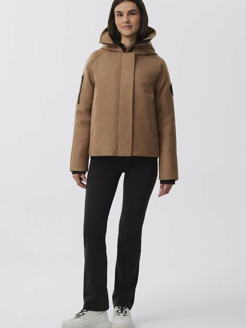 Everleigh Bomber AlluraLuxe Wool Camel Melange