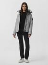 Everleigh Bomber AlluraLuxe Wool Baltic Grey Melange