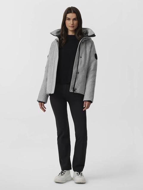 Everleigh Bomber AlluraLuxe Wool Baltic Grey Melange