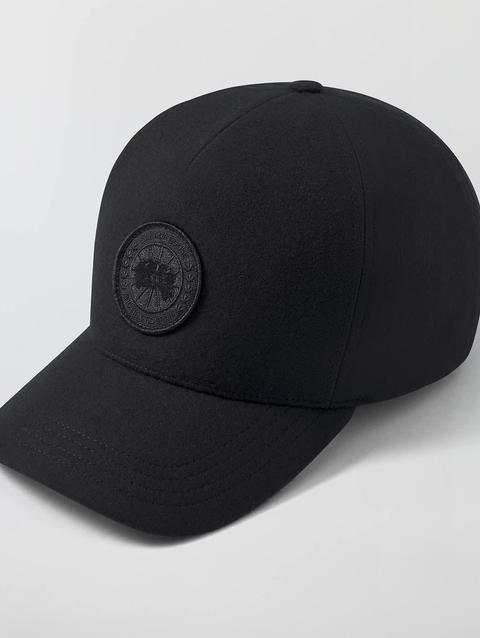 Wool Arctic Adjustable Cap Black