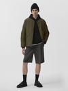 Boswell Reversible Liner Jacket Black Label Military Green