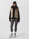 Grandview Cropped Vest Black Label Desert Sand