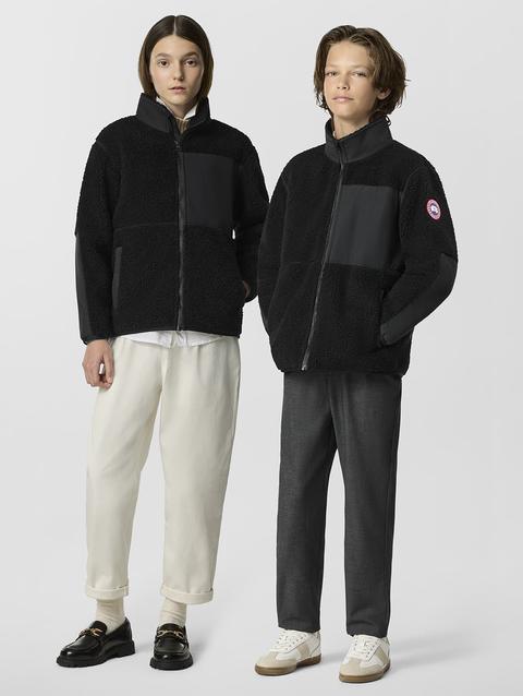 Youth Simcoe Fleece Jacket Black