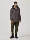 Carson Parka Crinkle Cotton Coastal Grey