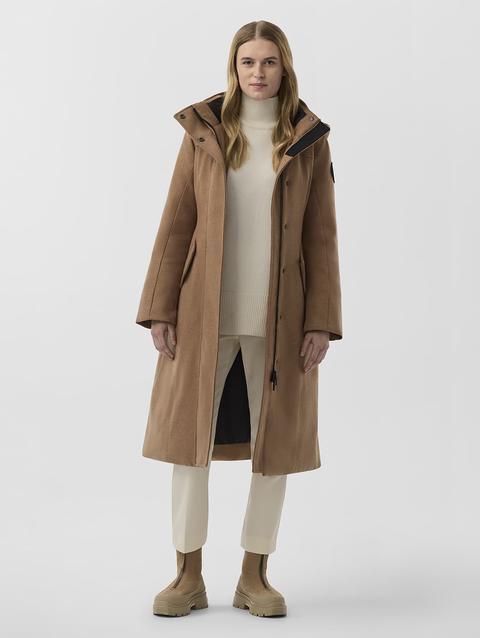 Bala Parka AlluraLuxe Wool Camel Melange