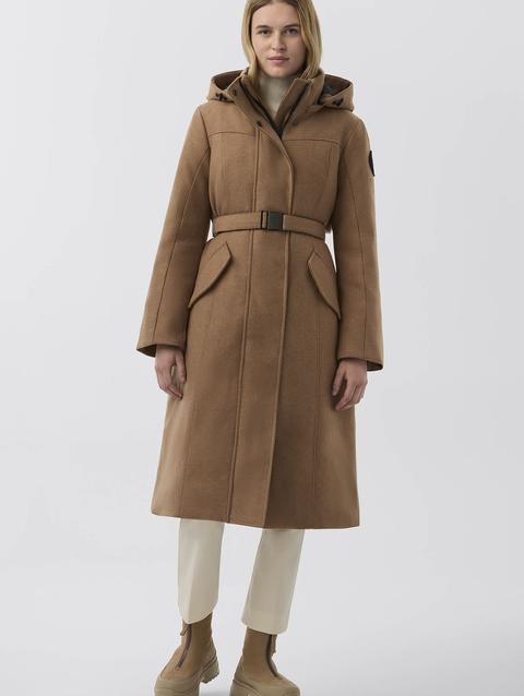 Bala Parka AlluraLuxe Wool Camel Melange