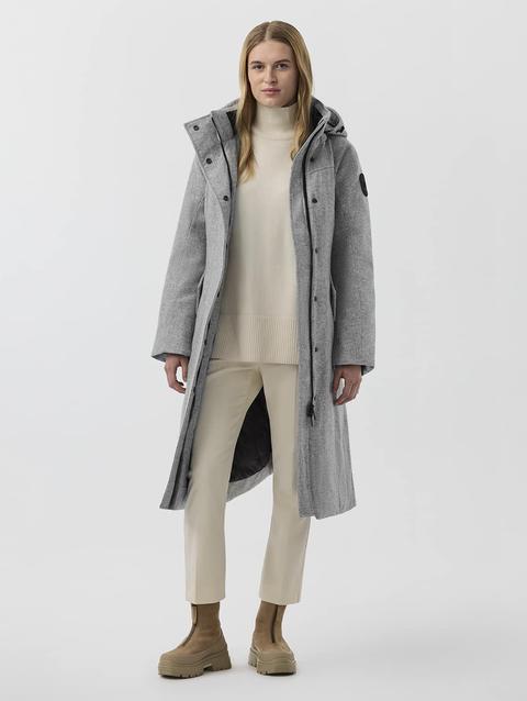 Bala Parka AlluraLuxe Wool Baltic Grey Melange