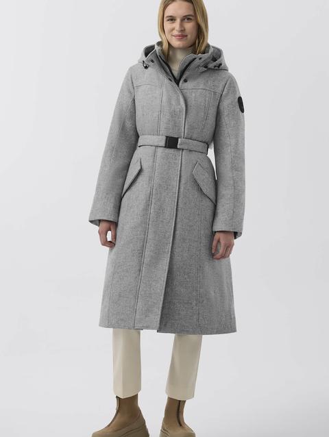 Bala Parka AlluraLuxe Wool Baltic Grey Melange