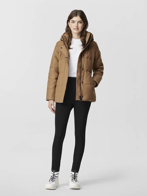 Chelsea Parka AlluraLuxe Wool Camel Melange