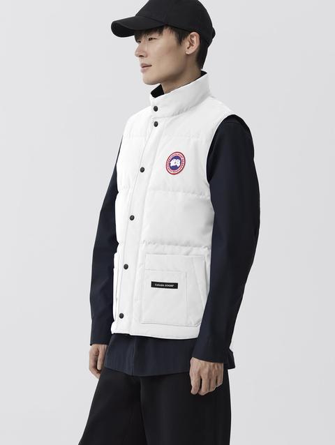 Freestyle Crew Vest PBI White