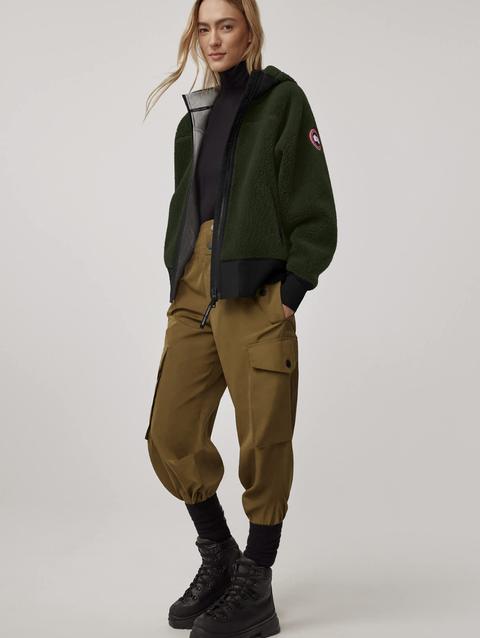 Simcoe Oversized Hoody Kind High Pile Fleece Dark Sage